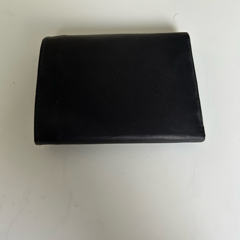 Men's Black Leather Wallet